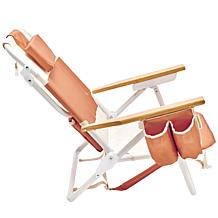 SUNNYLiFE Deluxe Beach Chair Terracotta Fabric Lounger Seat 