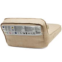 SUNNYLiFE Luxe Lie-On Lounger Beige Inflatable Pool Float