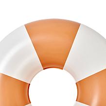 SUNNYLiFE Tierra Clay Terracotta Stripe Pool Ring 41.7"