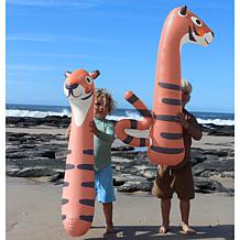 SUNNYLiFE Tino the Tiger Kids Inflatable Pool Noodle 2-Pack