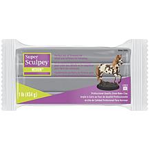 Super Sculpey Medium Blend Clay 1lb - Gray