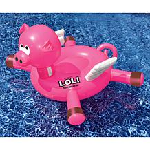 Swimline LOL Series Flying Pig Pool Float
