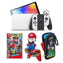 Nintendo Switch in Neon with Mario Kart and Accessories 975115638M