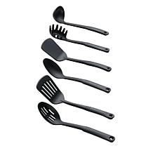 T-Fal G917SG64 Initiatives 16-Piece Ceramic Cookware Set, Black