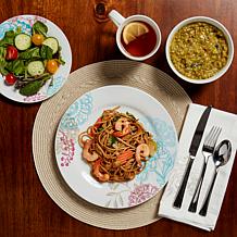 Tabletops Gallery Emma 16-Piece Dinnerware Set - Service for 4