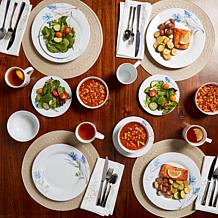 Tabletops Gallery Wildflower 16-Piece Dinnerware Set - Service for 4