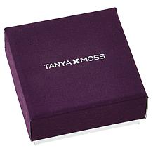 Tanya Moss Elia 2-Tone Butterfly Scroll Drop Earrings