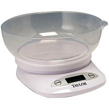 Taylor 4.4-lb Digital Kitchen Scale with Bowl