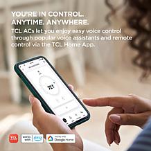 TCL 10,000 BTU Smart Through-the-Wall Air Conditioner with Heater