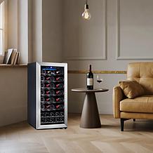 TCL 38-Bottle 3.4 Cubic-foot Wine Cooler with LED Lighting