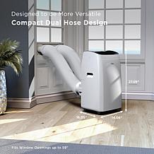 TCL RapidComfort+ Dual-Hose 4-in-1 Portable AC & Heater