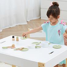 Teamson Kids - Little Chef Frankfurt Wooden Cookware Set