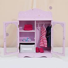 Teamson Kids Olivia's Little World Twinkle Stars Princess Doll Closet