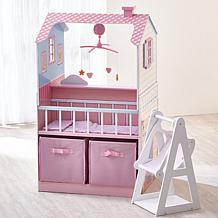 Teamson Kids Olivia's World Classic Doll Changing Station Dollhouse