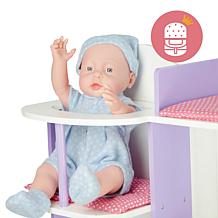 Teamson Kids Olivia's World Polka Dots Princess Doll Changing Station