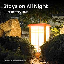 Techko SJL-601-1 Solar Zen Lantern - 15.6" H