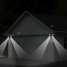 Techko Solar Security Light Dual Light with Removable Panel