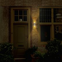 Techko Solar Wall Dual Direction Amber or White Light