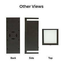 Techko Solar Wall Light Dual Direction Amber or White Light