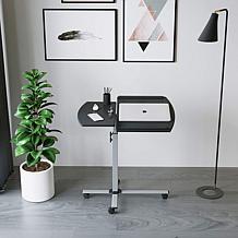 Techni Mobili Adjustable Laptop Cart on Wheels