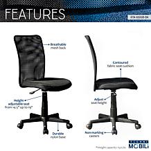 Techni Mobili Mesh Task Office Chair
