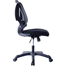 Techni Mobili Mesh Task Office Chair with Flip-Up Arms
