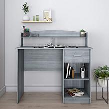 Techni Mobili Modern Office Desk/Hutch