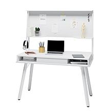 Techni Mobili Study Computer Desk w/Storage & Magnetic Dry Erase Board