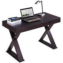 Techni Mobili Trendy Writing Desk with Drawer - Espresso