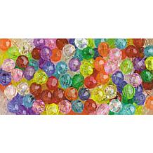 The Beadery Faceted Beads 8mm 900/Pkg-Multicolor