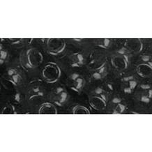 The Beadery Pony Beads 6mmX9mm 900/Pkg-Opaque Black