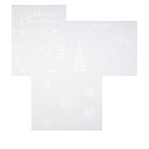 The Crafter's Workshop 3-piece Slimline Holiday Stencils Set