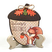 The Stamps of Life Acorn Shaped Card Fold-it Die Set
