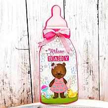 The Stamps of Life Baby Bottle Slimline Shaped Card Fold-it Die Set