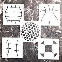 The Stamps of Life Ball & Button Shaped Card Fold-it Dies w/ Stencils