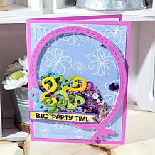 The Stamps of Life Balloon Shaped Card Fold-it Die Set