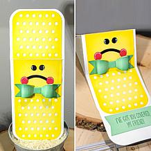 The Stamps of Life Bandage Shaped Card Slimline Fold-it Die Set