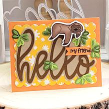 The Stamps of Life Big Word Hello Die Set