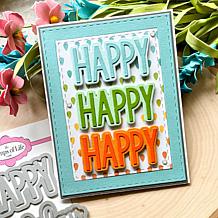 The Stamps of Life Cheerful Happy Birthday Die Set