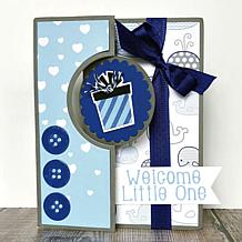 The Stamps of Life Circle Flip It Die Card Folds to A2 DIY Craft Dies
