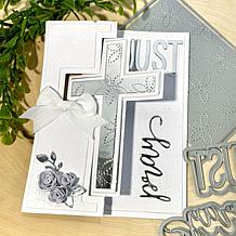 The Stamps of Life Cross Interactive Flip-it Card Die Set