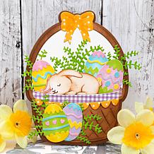 The Stamps of Life Easter Basket A2 Shaped Card Fold-it Die Set