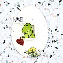 The Stamps of Life Easter Egg A2 Shaped Card Fold-it Die Set