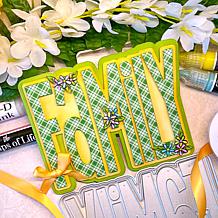 The Stamps of Life Family Shaped Card Fold-it Die Set