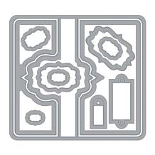 The Stamps of Life Fancy Frame Flip-it Interactive Card Die Set