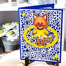 The Stamps of Life Floral Frenzy Background Die Set