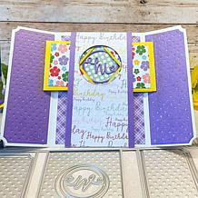 The Stamps of Life Gate Fold Peek-a-Boo Interactive A2 Card Die Set