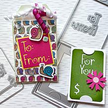The Stamps of Life Gift Card Tag Holder Die Set