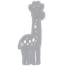 The Stamps of Life Giraffe Slimline Shaped Card Fold-it Die Set