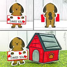 The Stamps of Life Hanging Out Dog Die Set